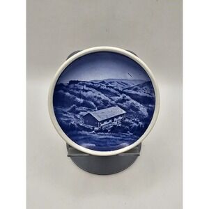 Vintage Royal‎ Copenhagen Denmark Fajance 18-2010 Rebild Bakker Miniature Plate